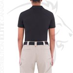 FIRST TACTICAL WOMEN PERFORMANCE SHORT POLO - BLACK - SM
