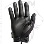 FIRST TACTICAL MEN MD WEIGHT PADDED GLOVES - BLACK - MD