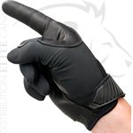 FIRST TACTICAL WOMEN MD WEIGHT PADDED GLOVES - BLK - 2X