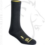FIRST TACTICAL COTTON 6in DUTY 3-PACK SOCKS - BLACK - LG / XL