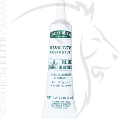 UNCLE MIKE'S GUN-TITE GLUE RESEALABLE TUBE - BLISTER