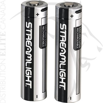 STREAMLIGHT 18650 USB BATTERY - 2PK