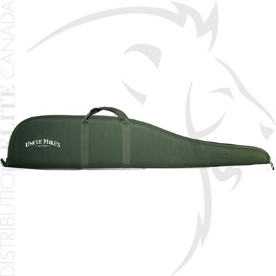 UNCLE MIKE'S SCOPE RIFLE CASE - MEDIUM - 44in - GREEN