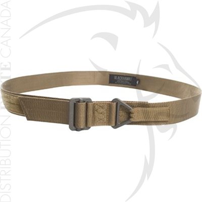 BLACKHAWK CQB RIGGER'S BELT SMALL (UP TO 34in) CAYOTE TAN