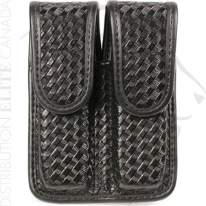 BLACKHAWK DOUBLE MAG POUCH - SIMPLE ROW MOLDED - BASKETWEAVE