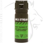 DEFENSE AEROSOLS TACTICAL OC PEPPER STREAM INERT MK-3 - 44GR