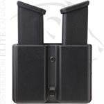 UNCLE MIKE'S DOUBLE MAG CASE KYDEX BLK DBL STACK - BELT LOOP