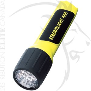 STREAMLIGHT 4AA LUX DIV 2 W / WHITE LED - YELLOW - BATTERIES