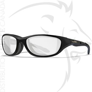 WILEY X AIRRAGE CLEAR LENS / GLOSS BLACK FRAME