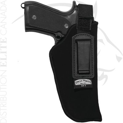 UNCLE MIKE'S ITP HOLSTER SIZE 1 RH W / RET STRAP 