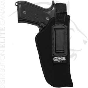 UNCLE MIKE'S ITP HOLSTER SIZE 10 RH W / RET STRAP 