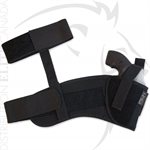 UNCLE MIKE'S ANKLE HLSTR KDR BLK SZ 0 RH - RETENTION STRAP