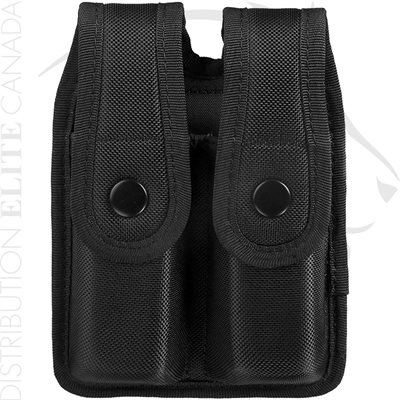 UNCLE MIKE'S SENTINEL DBL MAG POUCH MOLDED NYL GLOCK 17 