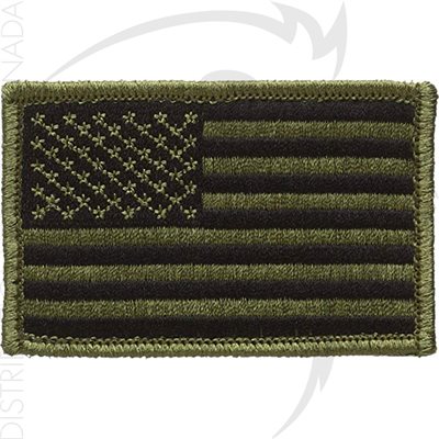 BLACKHAWK PATCH - AMERICAN FLAG SUBDUED APPROX 2X3in