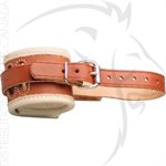 HUMANE RESTRAINT LEATHER NON-LOCKING ANKLE RESTRAINT PADDED