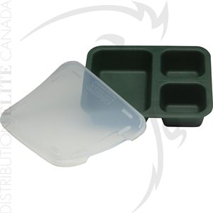 HUMANE RESTRAINT SILICONE DIVIDED COVER TRAY 6 COMPARTMENTS