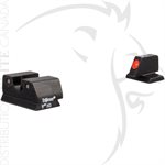 TRIJICON HD XR NIGHT SIGHTS - FN .45 - AVANT ORANGE