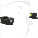 TRIJICON HD XR NIGHT SIGHTS - FN 509 - AVANT JAUNE