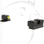 TRIJICON HD XR NIGHT SIGHTS - FN 509 - AVANT JAUNE