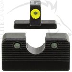 TRIJICON HD XR NIGHT SIGHTS - FN 509 - AVANT JAUNE