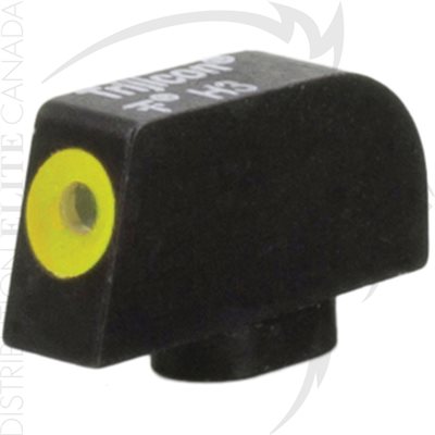 TRIJICON HD XR FRONT SIGHT - GLOCK GRANDS CADRES - JAUNE