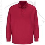 HORACE SMALL NEW DIMENSION LONG SLEEVE POLO - RED - SMALL