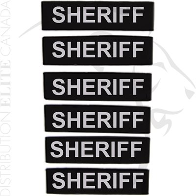 HI-TEC BANDES D'IDENTIFICATION CALEPIN (6) - SHERIFF