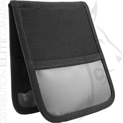 HI-TEC 4X5in NOTEPAD COVER W / INNER & OUTER CLEAR POCKETS