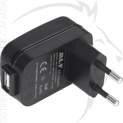 NIGHTSTICK USB TO AC POWER PLUG ADAPTOR - EUROPE