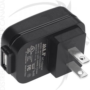 NIGHTSTICK USB TO AC POWER PLUG ADAPTOR - UNITED-STATES