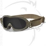 WILEY X NERVE APEL GOGGLE GREY / CLEAR / TAN FRAME