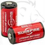 SUREFIRE (6) SF123A BATTERIES W / HOLDER IN CLAMSHELL PACKAGE