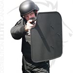 USI POLICE TACTICAL BALLISTIC SHIELD - LEVEL IIIA - 16x20in