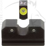 TRIJICON HD NIGHT SIGHTS - WALTHER P99 / PPQ - YELLOW FRONT